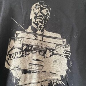 RARE - KCRW - Mr Brainwash Hitchcock Hoodie - Size M